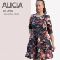 Preview: Wohlfühlkleid Alicia,  GR. 34-50  EBOOK UND SCHNITTMUSTER
